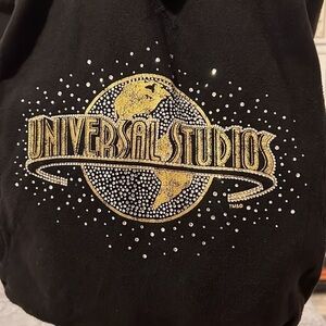 Universal Studios Womens Black Tote Bag